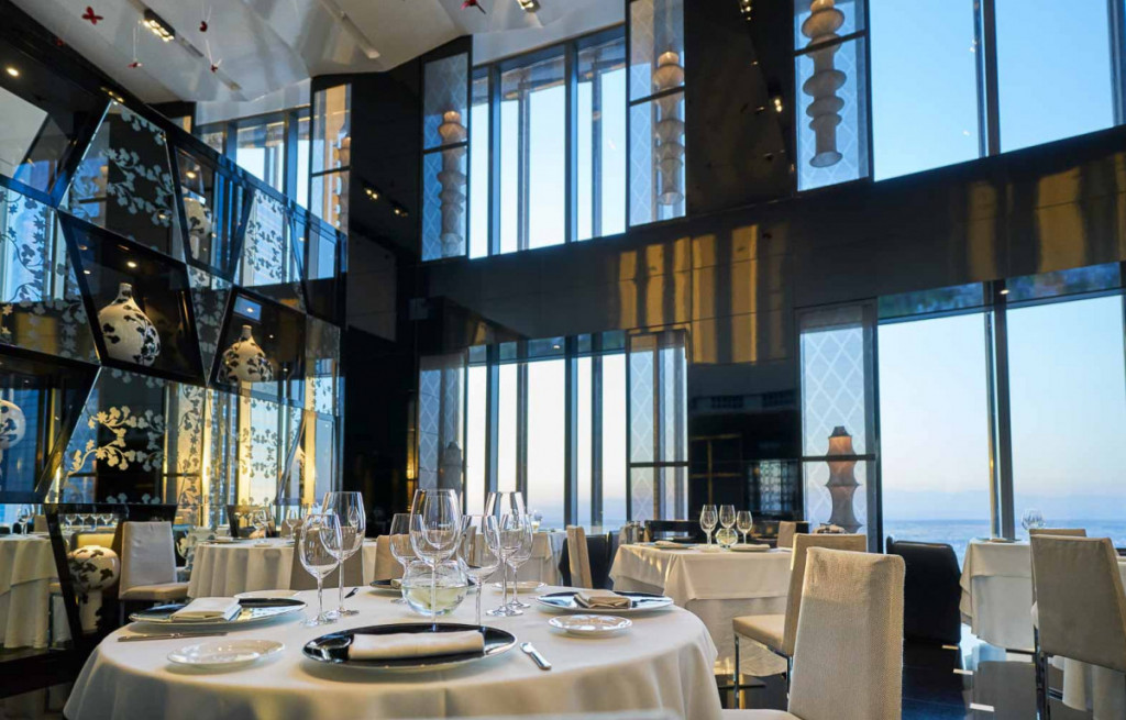 restaurante con vistas